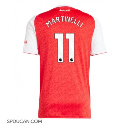Muški Nogometni Dres Arsenal Gabriel Martinelli #11 Domaci 2025-26 Kratak Rukav Muški Nogometni Dres Arsenal Gabriel Martinelli #11 Domaci 2025-26 Kratak Rukav